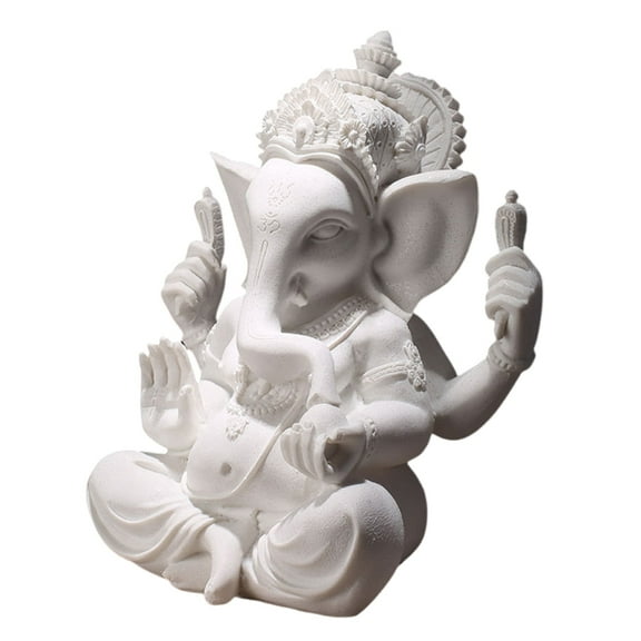 Jesscasday Sandstone Ganeshas Elephant Sculpture for Personalizeds Home Decoration