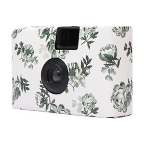 Jesscasday Single Use Film Camera Disposable Film Camera with 12/8pcs Film for Wedding