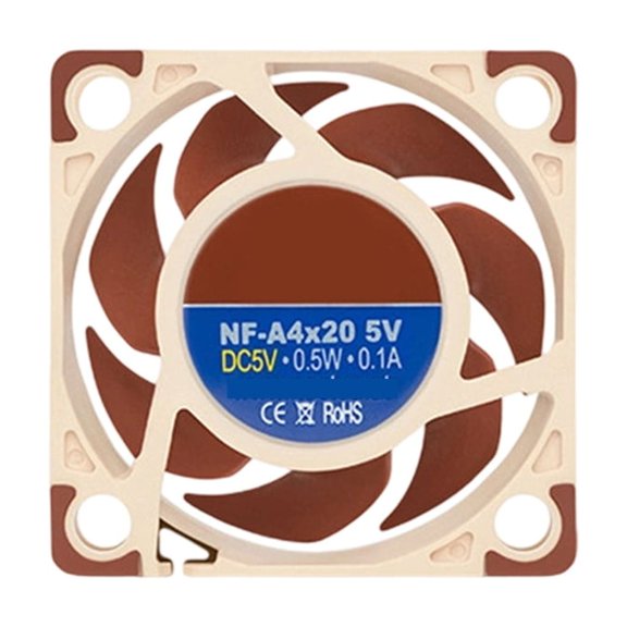 Jesscasday Small Computer Cooling Fan Speed Case Fan for Mini ITX Case & PC Builds