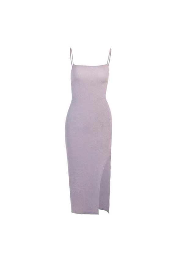 Spaghetti Strap Sexy Beachwear Woman Backless Robe for Commuter Outing Holiday W