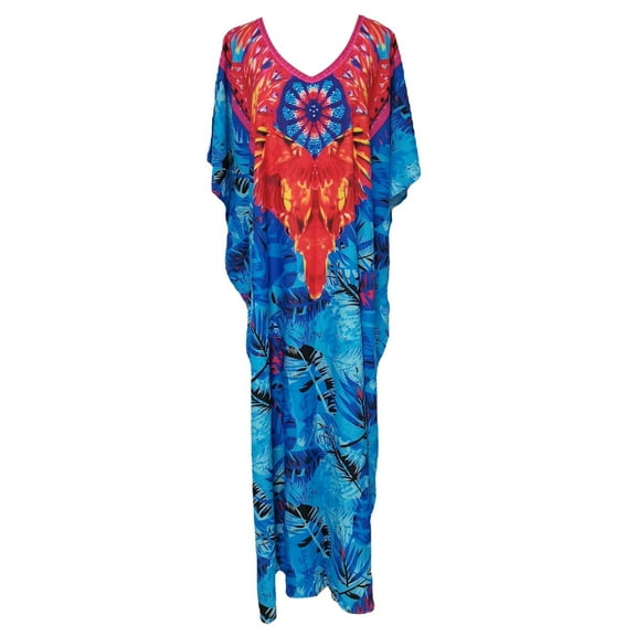 Jesscasday Stylish Feather Women Plus Size Beach Shirt Dress Loose Bikini Cover-ups Comfort Quick Dry for Swimming Pool Vacation