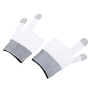 Jesscasday Sweatproof Fingertip Gloves Anti-slip Sensitive Touch-creen Gaming Finger Thumb Sleeves for PUBG Mobile Game Accessory