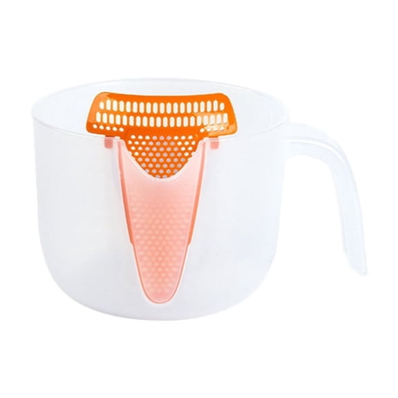 Jesscasday Transparent Filter Measuring Cup Beating Eggs Liquid Cups Measuring Bowls