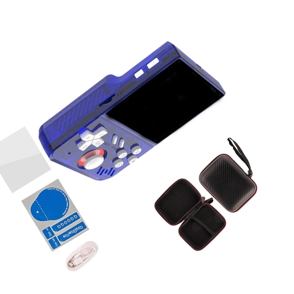 Jesscasday Travel Friendly Portable Game Console Open Source Systems 64GB Expandable Storage Compact Size High Resolution Screen