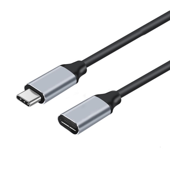 Jesscasday USB Type C Extension Cable 1 -Pack USB-C Gen Compatible Extender Cord 10Gbps Female to USB C Male Extended Adapter