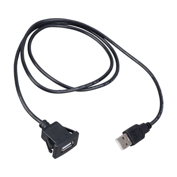 Jesscasday USB2.0 Extension Cord Square Fastener Dashboards Mount Suitable for Devices