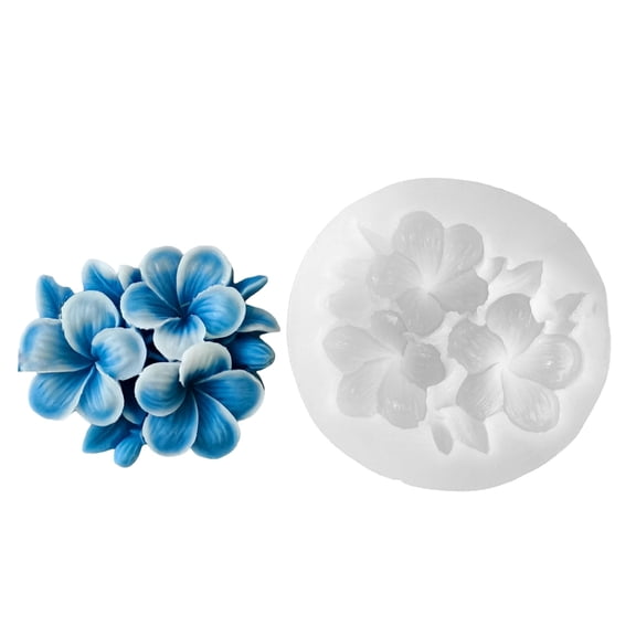 Jesscasday User Friendly Silicone Candle Mold Set For Crafting Flower Scented Candle Accent
