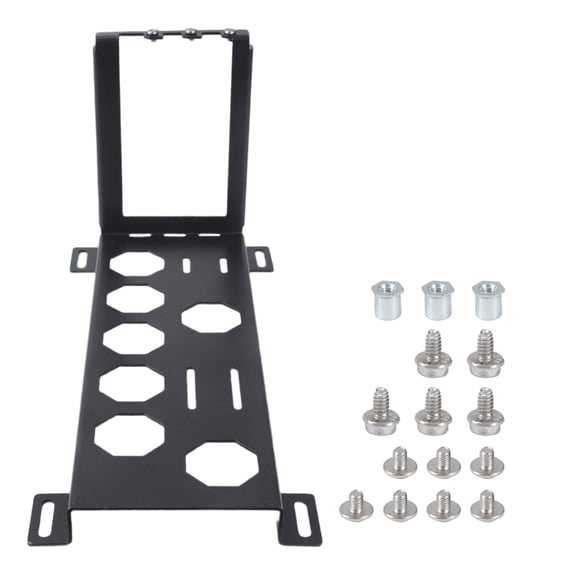 Jesscasday Vertical Graphics Card Mount Metal Bracket With High Ventilation Fan Slot Design