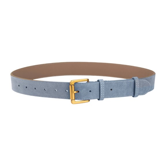 Jesscasday Vintage Leather Belt Adjustable Leather Wide Belt Fashion Accessory Jeans Belt