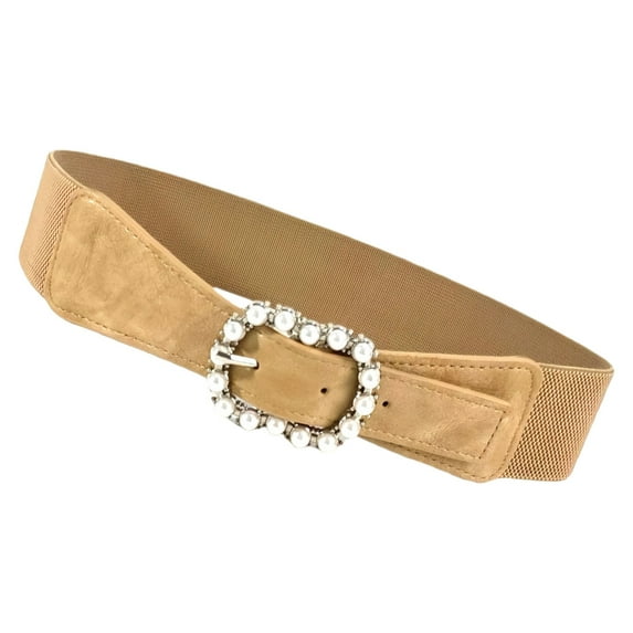 Jesscasday Vintage Wide Leather Belt Dresses Skinny Waistband Casual Styles Waist Belt