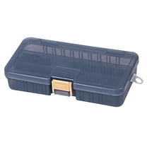 Jesscasday Waterproof Fishing Tackle Hooks Organizers Box Divide Box with Adjustable Dividers Transparent Fishing Lure Storage Box