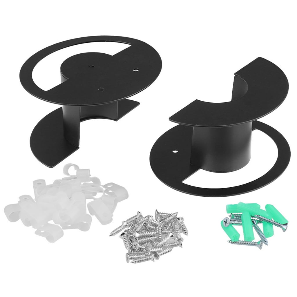 Jesscasday Weatherproof Iron Cable Management System Adjustable For Multiple Surfaces