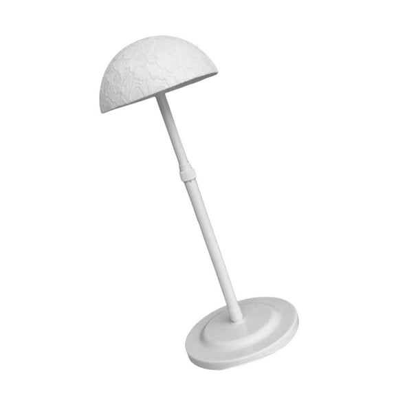 Jesscasday Wig Stand Wig Head Holder Adjustable Height Hat Display Wig Head Stand Wig Holder for Styling Wig Hair Drying Display