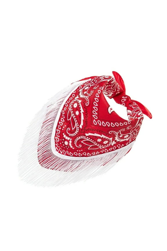 Women's Fringed Scarf Cowgirl Bachelorette Gift for Music Parties and Carnivals