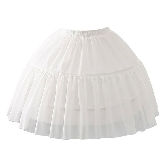 Jesscasday Womens Short Tutus Skirt 1950s Adjustable Hoop Skirts Pleated Petticoat Anime Cosplay Under Dresses Gown Underskirt