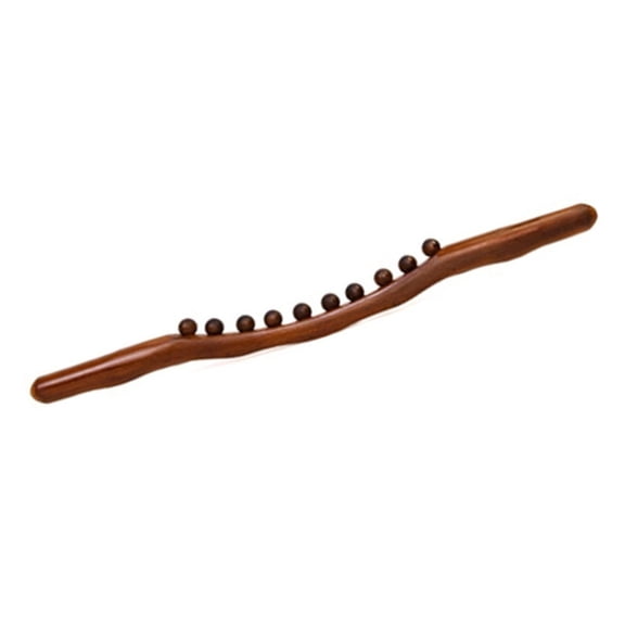 Jesscasday Wood Massage Roller Stick Tool Manual Body Sculpting Massager for Myofascial Release and Cellulite Reduction