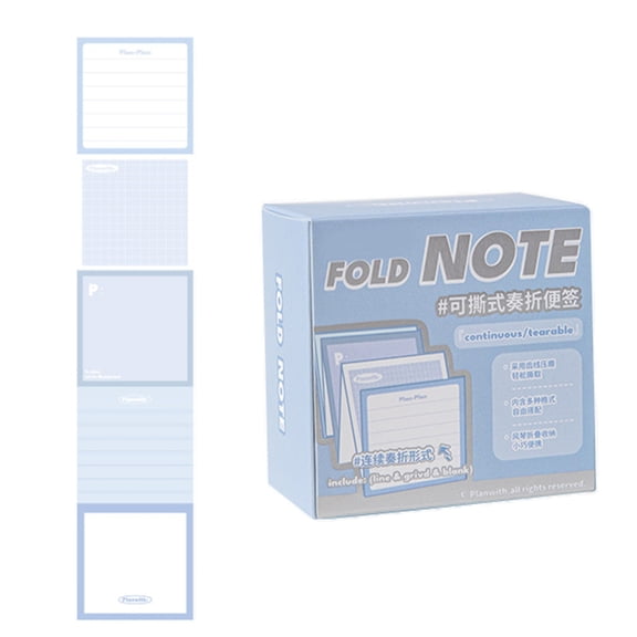 Jesscasday Writable Page Markers Fold Sticky Notes Multifunctional 120 Pages Sticky Notes