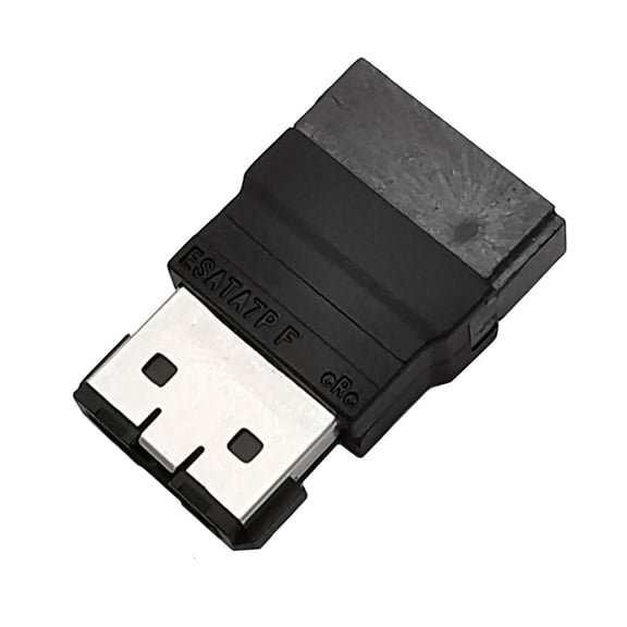 Jesscasday Upgraded 7P Female eSATA to Male SerialATA Connection Faster Data Transfer