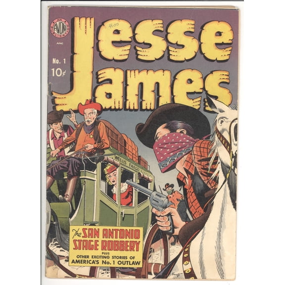 Jesse James #1 Comic Book