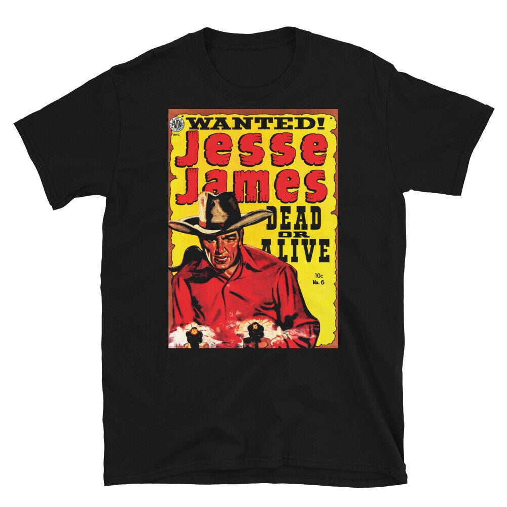 Jesse James #6 (February 1952) Short-Sleeve Unisex T-Shirt