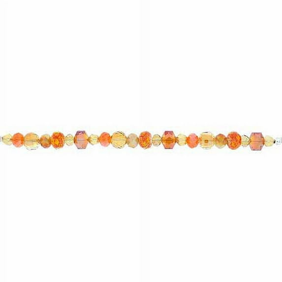 Jesse James Beads Petite Strands (Style 18 Orange Mix) (2 Units Included)