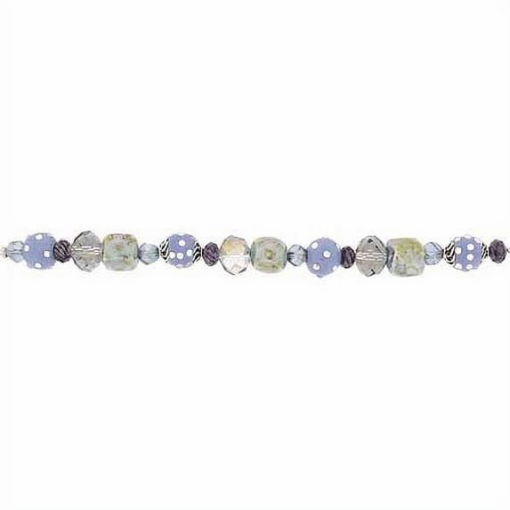 Jesse James Beads Petite Strands (Style 26 Lavender Mix) (2 Units Included)