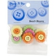 thumbnail image 1 of Jesse James DIUBTN-6972 Beach Blooms Dress It Up Embellishments, 1 of 1