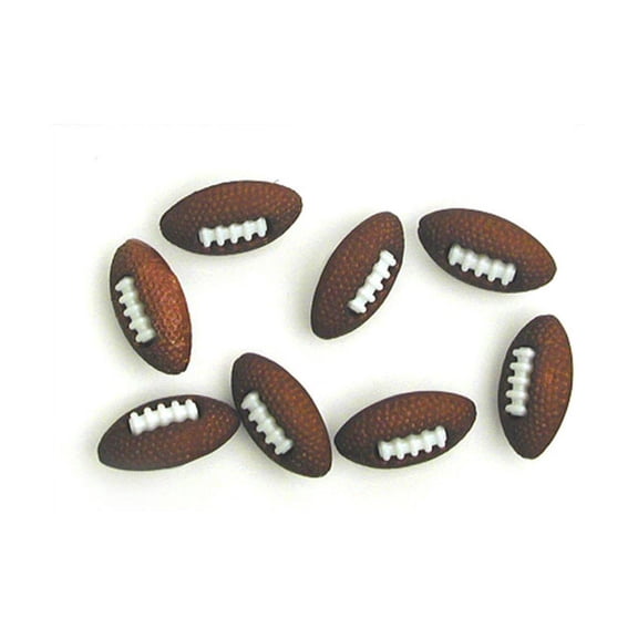 Jesse James Dress It Up Fun Football Buttons