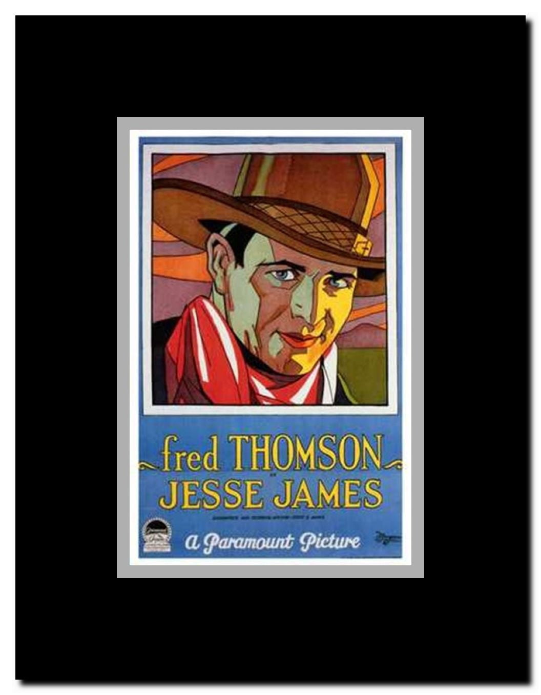 Jesse James Framed Movie Poster