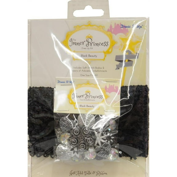Jesse James Inner Princess Black Beauty Tutu Kit, 1 Each
