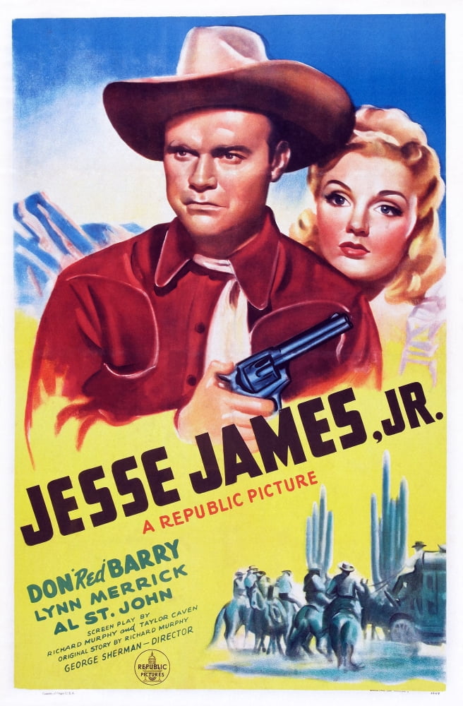 Jesse James Jr U Canvas Art - (24 x 36)