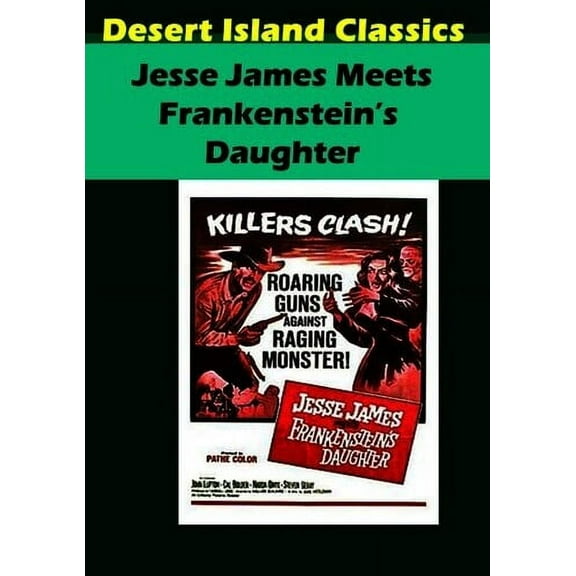 Jesse James Meets Frankenstein's Daughter (DVD), Desert Island Films, Sci-Fi & Fantasy