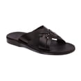 thumbnail image 1 of Jesse - Leather Woven Strap Sandal - Mens Sandals, 1 of 9