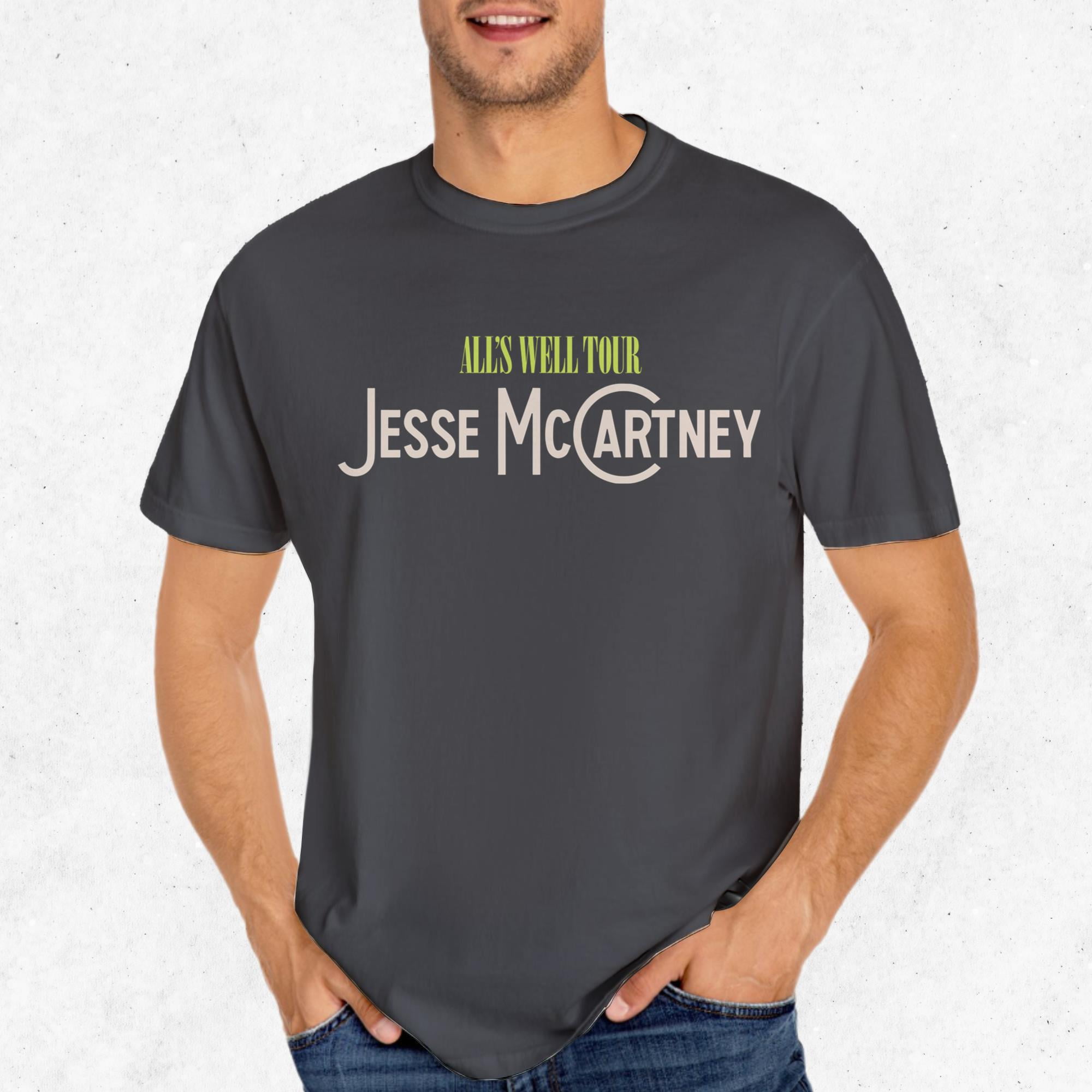 Jesse McCartney 'All's Well Tour' 2024 T Shirt Concert Merch Unisex
