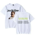 thumbnail image 1 of Jesse McCartney Merch T-shirt New Style Printed Logo Trendy Casual Fashion Neutral Short Sleeve, 1 of 2