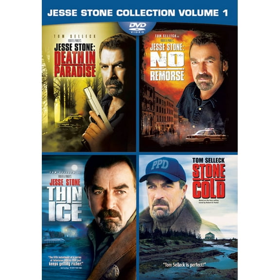 Pre-Owned Jesse Stone: Death In Paradise / No Remorse / Thin Ice / Stone Cold (DVD) (Used - Good)