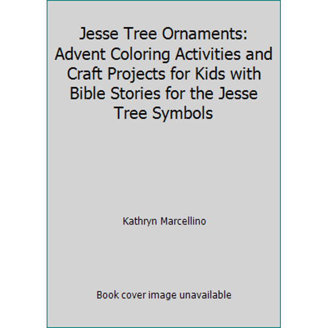 PreOwned Jesse Tree Ornaments Advent Coloring Activities and Craft