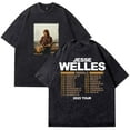 thumbnail image 1 of Jesse Welles Middle Tour 2025 Merch Cotton T-Shirt Wash Tee Women Men Short Sleeve Crewneck Tee, 1 of 3