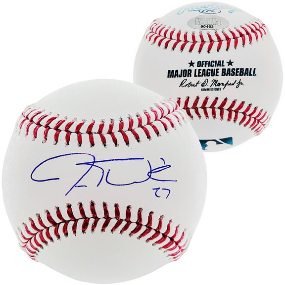 Jesse Winker Autographed Official MLB Baseball Washington Nationals MCS Holo 208184
