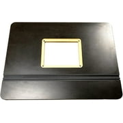 JessEm 03050 Rout-R-Top MDF Black Melamine Universal Table Top with Track System