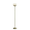 thumbnail image 1 of Jessica 300W Torchiere Floor Lamp in Brass, 1 of 4