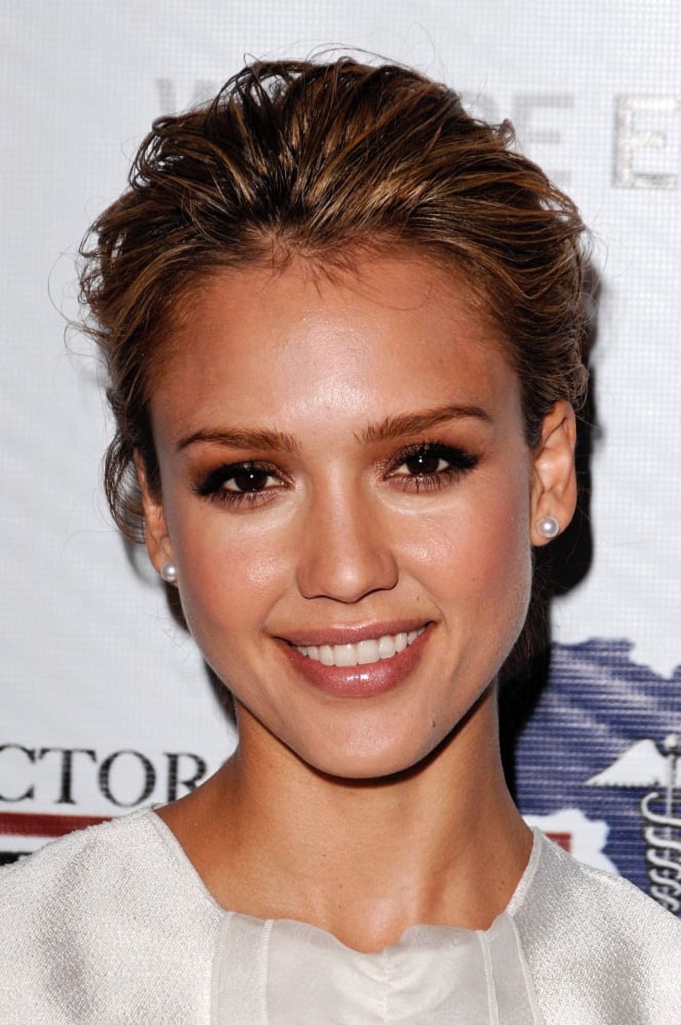 Jessica Alba At Arrivals For African First Ladies Health Summit Canvas Art - (16 x 20)