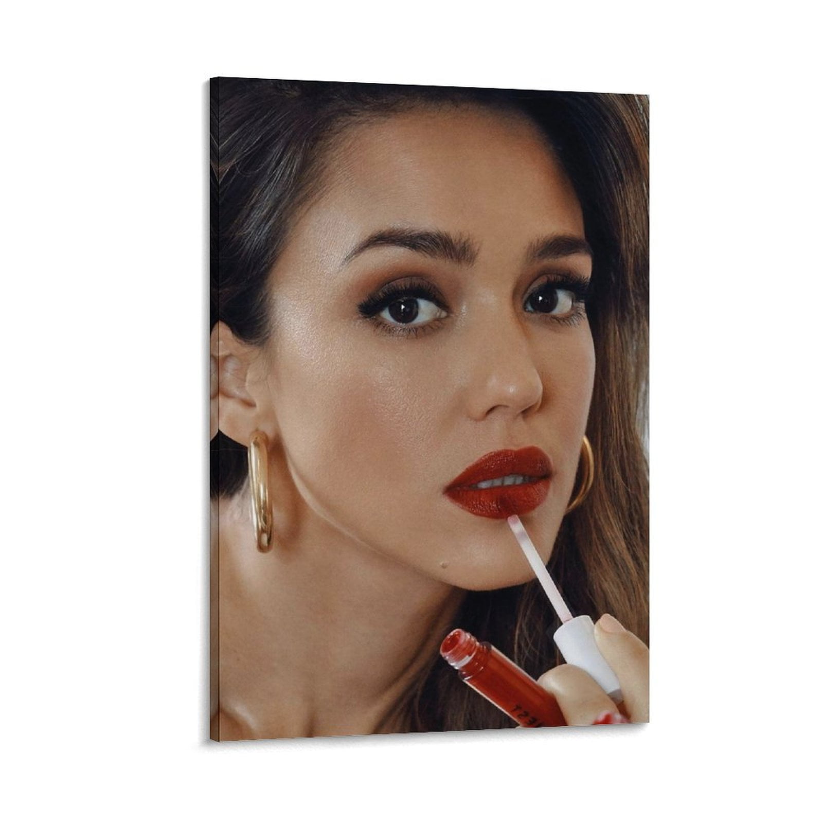 Jessica Alba Room Aesthetic Poster Print Art Wall Painting Canvas ...