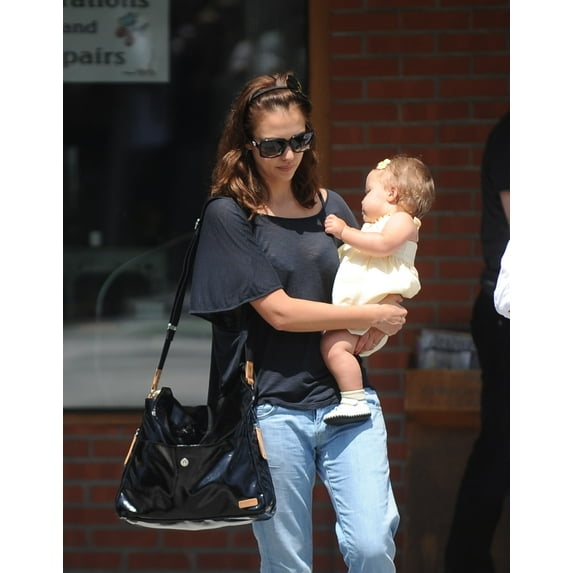 Jessica Alba With Her Daughter Honor Marie Warren Out And About For Jessica Alba With Her Daughter In Beverly Hills