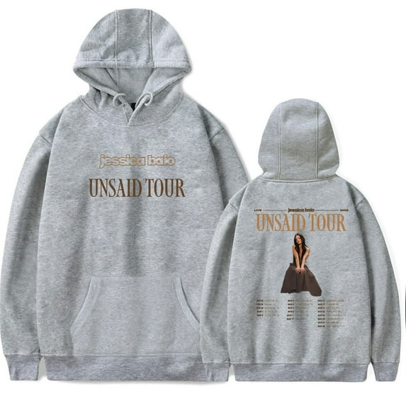 Jessica Baio The UNSAID Tour 2025 Hoodies Merch Women Men Fashion Casual Hooded Sweatshirts