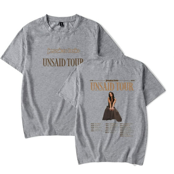 Jessica Baio The UNSAID Tour 2025 T-Shirts Merch Women Clothes Trend Casual Short Sleeve Top