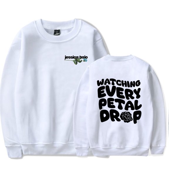 Jessica Baio he loves me, he loves me not crew neck sweatshirt Merch Long sleeve Fashion Casual Hooded Sweatshirts