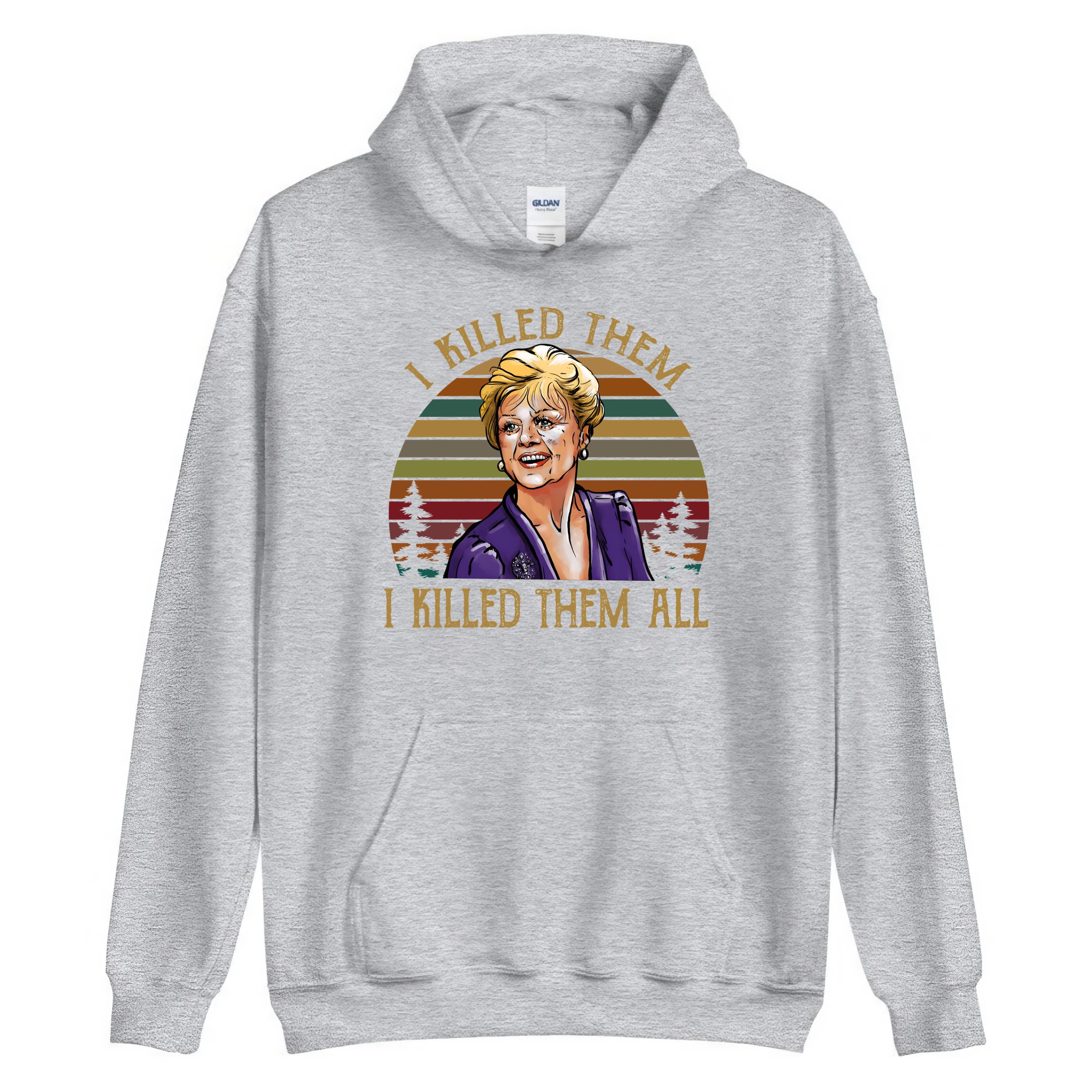 GAON Tshirt Who is Dead Jessica Fletcher Angela Lansbury She Wrote Men And