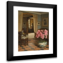 Jessica Hayllar 11x14 Black Modern Framed Museum Art Print Titled - Fresh from the Greenhouse (1885)