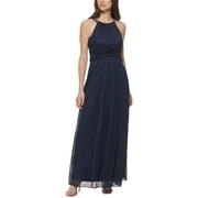 Jessica Howard Womens Chiffon Embellished Evening Dress